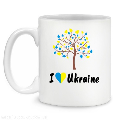 Дерево i love Ukraine