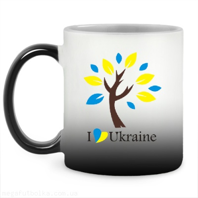 Дерево, я люблю Украину