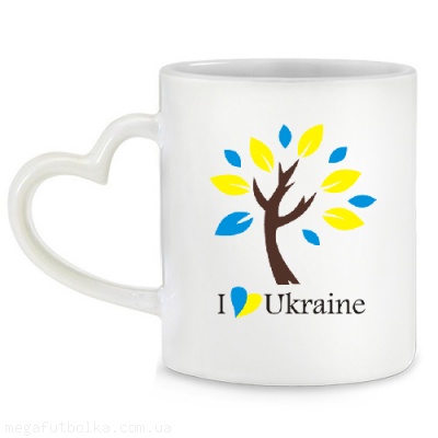 Дерево, я люблю Украину